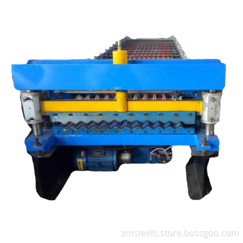 high speed customized building material metal sheet forming